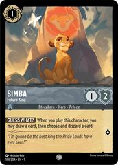 Simba, Future King (0188) - Cold Foil