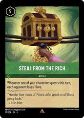 Steal From The Rich - 97/204 - Rare - Cold Foil