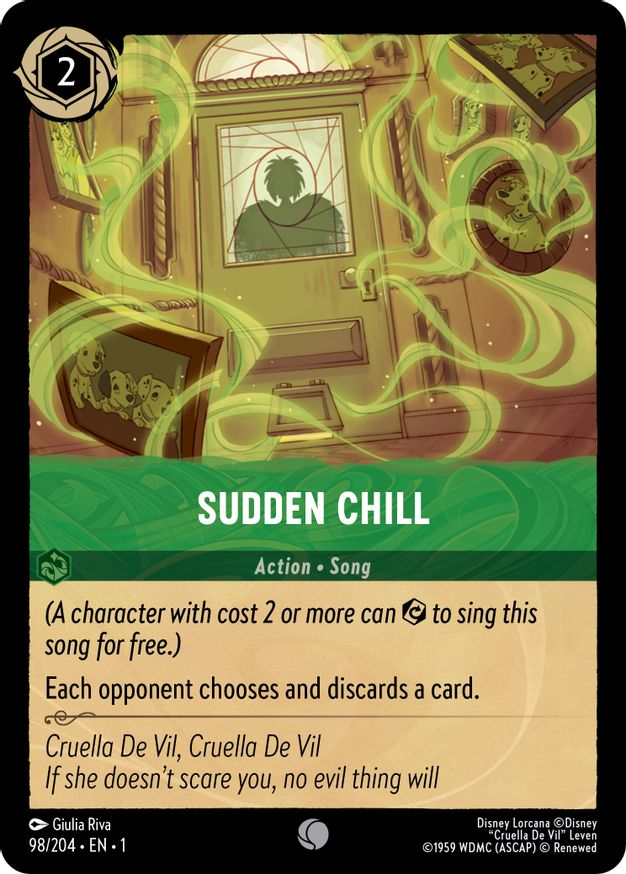 Sudden Chill - 98/204 - Common - Cold Foil