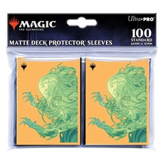 Ultra Pro - Commander Masters Omnath, Locus of Mana Standard Deck Protector Sleeves (100ct) for Magic: The Gathering