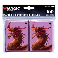 Ultra Pro - Commander Masters The Ur-Dragon Standard Deck Protector Sleeves (100ct) for Magic: The Gathering