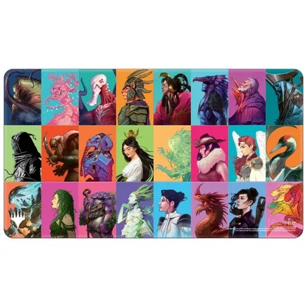 Ultra Pro Commander Masters White Stitched Playmat