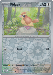 Pidgey - 162/197 - Common - Reverse Holo