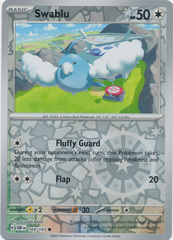 Swablu - 169/197 - Common - Reverse Holo