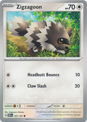 Zigzagoon - 167/197 - Common