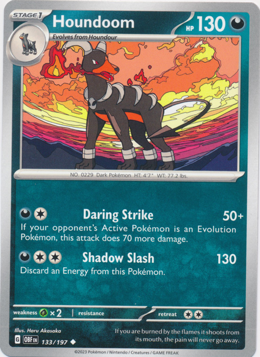 Houndoom - 133/197 - Uncommon