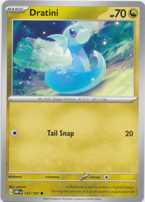 Dratini - 157/197 - Common