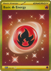 Basic Fire Energy - 230/197 - Hyper Rare