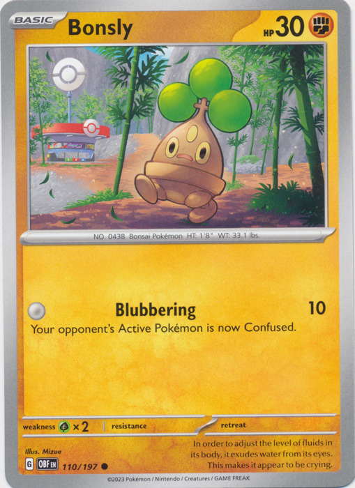 Bonsly - 110/197 - Common