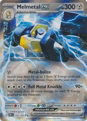 Melmetal ex - 153/197 - Double Rare