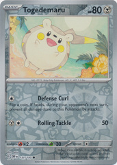 Togedemaru - 151/197 - Common - Reverse Holo