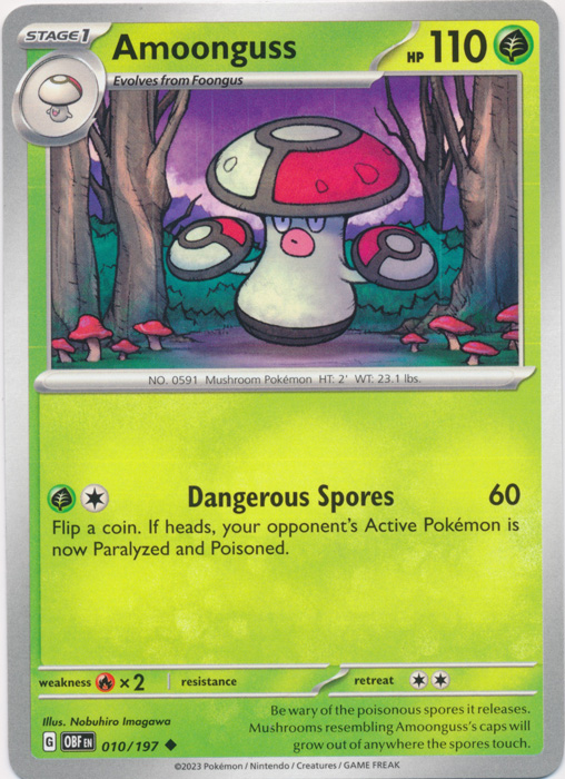 Amoonguss - 010/197 - Uncommon