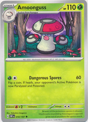 Amoonguss - 010/197 - S&V Obsidian Flames Uncommon