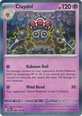 Claydol - 095/197 - Rare - Holofoil