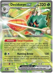 Decidueye ex - 015/197 - Double Rare