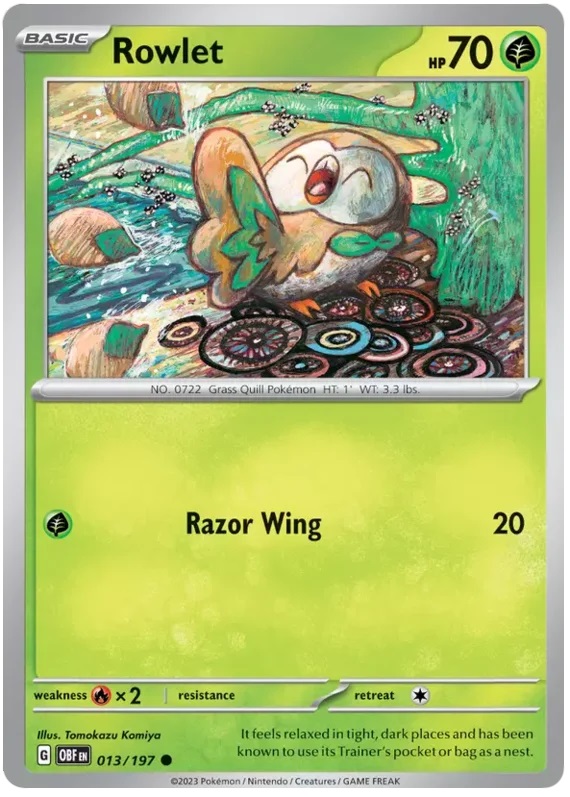 Rowlet - 013/197 - Common