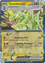 Tyranitar ex - 066/197 - Double Rare