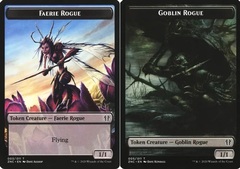 Faerie Rogue // Goblin Rogue Double-sided Token