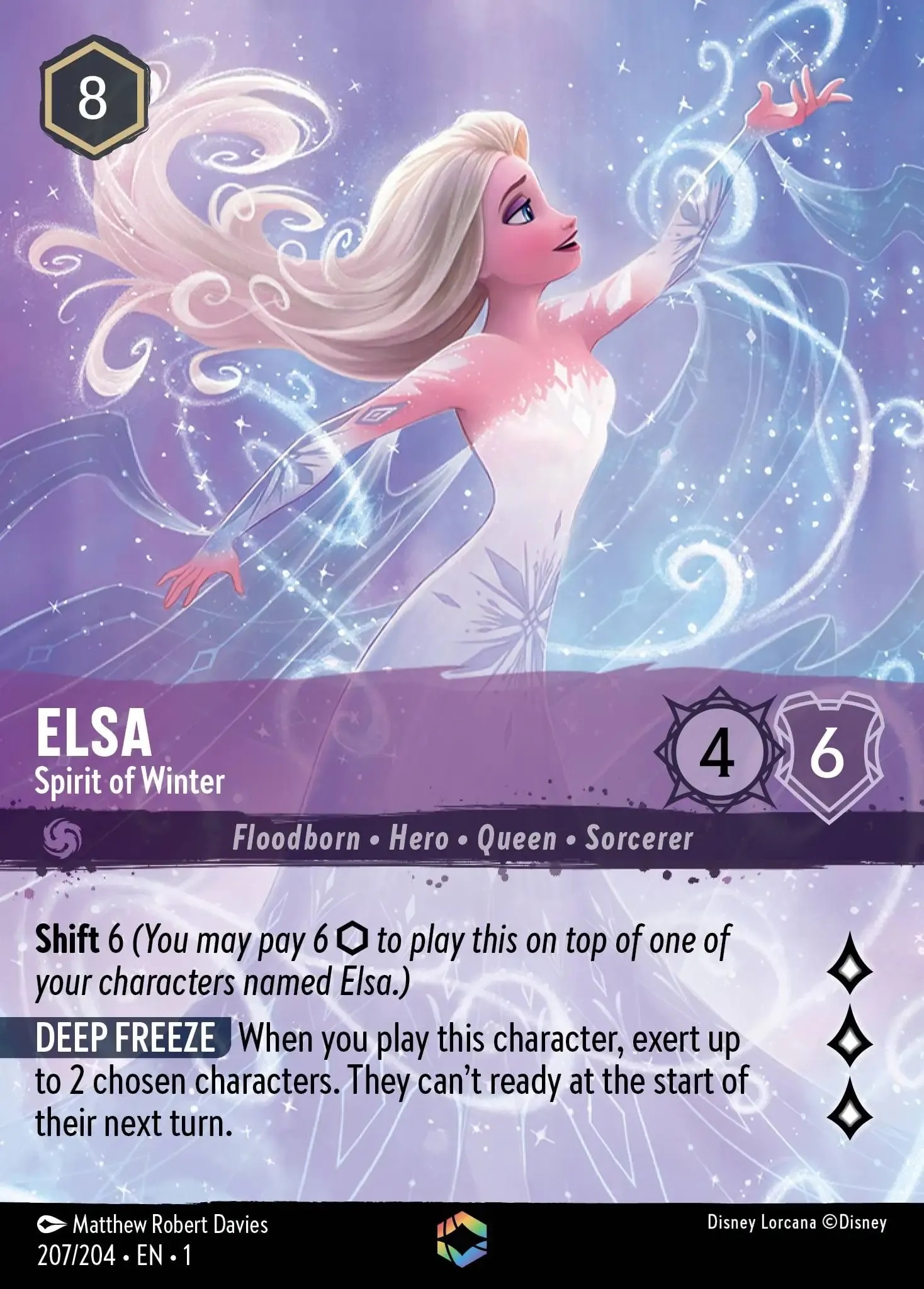 [DEPRECATED] Elsa - Spirit of Winter - 207/204 - Enchanted