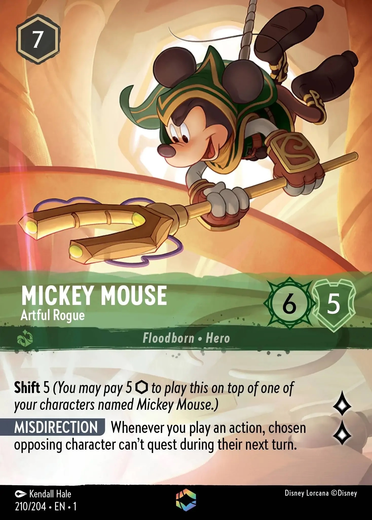 [DEPRECATED] Mickey Mouse - Artful Rogue - 210/204 - Enchanted