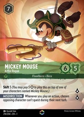 Mickey Mouse - Artful Rogue - 210/204 - Enchanted - Holofoil