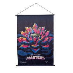 Ultra Pro - Commander Masters Jeweled Lotus Wall Scroll for Magic: The Gathering