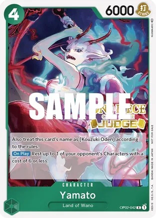 Yamato - OP02-042 - P (Judge Promo) - Foil