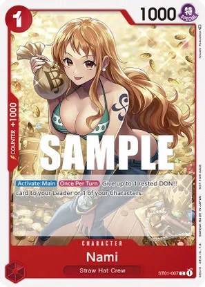Nami - ST01-007 - P (Tournament Pack Vol. 3) (Participant)
