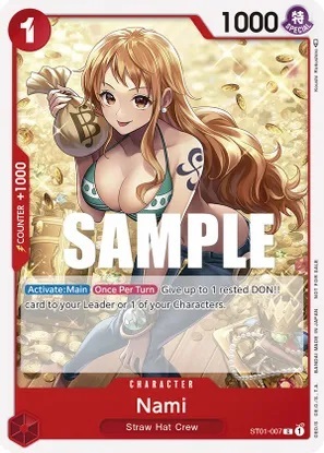Nami - ST01-007 - P (Tournament Pack Vol. 3) (Participant)