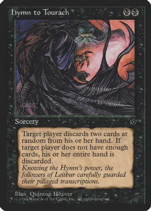 Hymn to Tourach (Cloak)