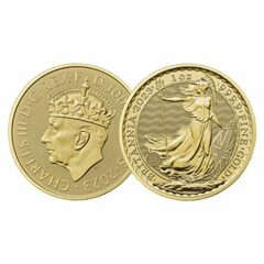 2023 1 oz British Coronation Britannia Gold Coin