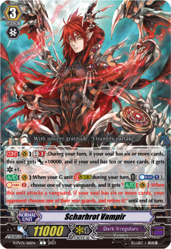 Scharhrot Vampir - D-PV01/116EN - C