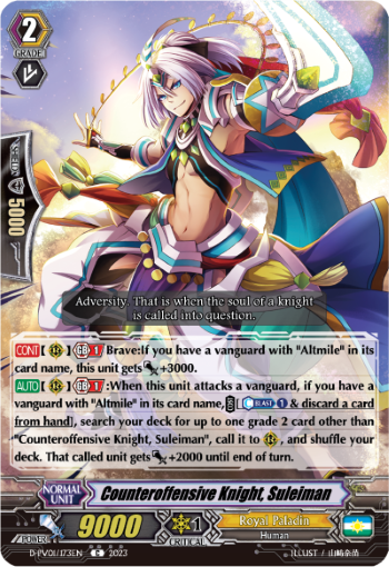 Counteroffensive Knight, Suleiman - D-PV01/173EN - C