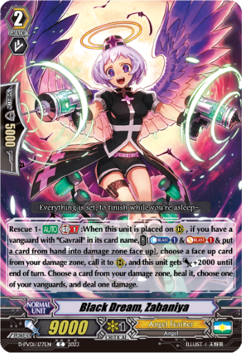Black Dream, Zabaniya - D-PV01/177EN - C