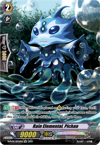 Rain Elemental, Pichan - D-PV01/SP02EN - SP