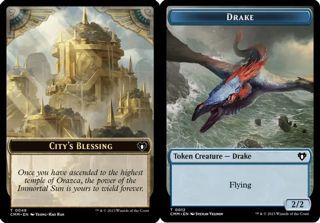 Citys Blessing (0049) // Drake (0012) Double-Sided Token