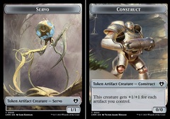 Servo (0045) // Construct (0041) Double-Sided Token - Foil