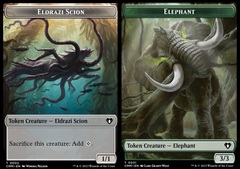 Eldrazi Scion (0002) // Elephant (0031) Double-Sided Token