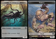 Eldrazi Scion (0002) // Thrull (0018) Double-Sided Token