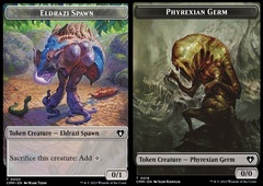 Eldrazi Spawn (0003) // Phyrexian Germ (0016) Double-Sided Token