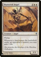 Shattered Angel (PAGL) - The List