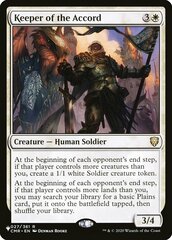 Keeper of the Accord (PAGL) - The List