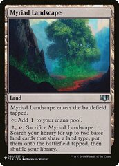 Myriad Landscape (C14) - The List