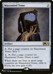 Mazemind Tome (PAGL) - The List