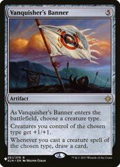 Vanquisher's Banner (PAGL) - The List