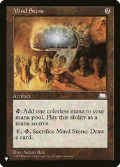 Mind Stone (WTH) - The List