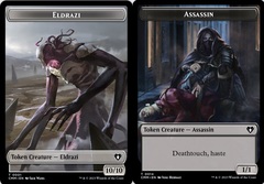 Eldrazi (0001) // Assassin (0014) Double-Sided Token - Foil