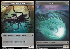 Eldrazi Scion (0002) // Spirit (0058) Double-Sided Token