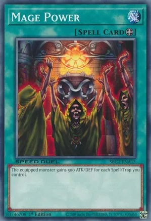 Mage Power - SBC1-ENA13 - Common - 1st Edition