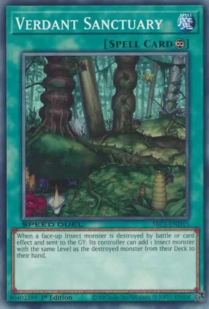Verdant Sanctuary - SBC1-END15 - Common - 1st Edition